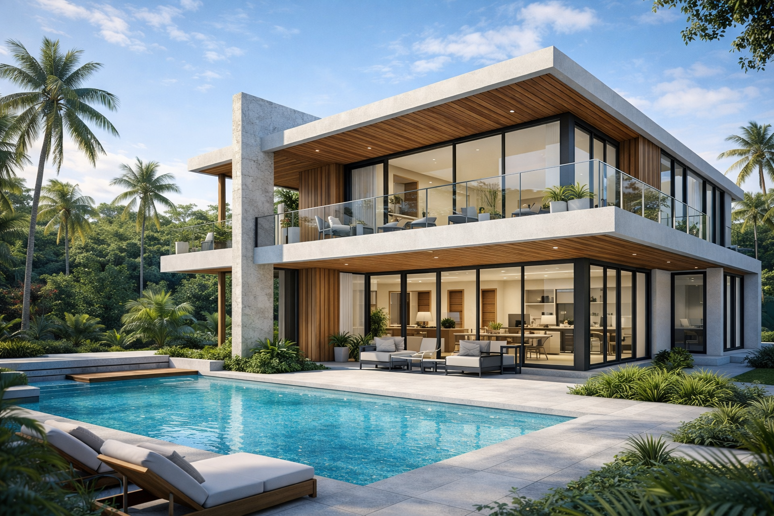 Mitchell Tropical Modern Residence